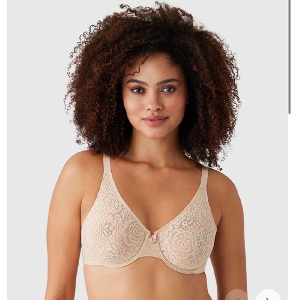 Wacoal Halo Lace Underwire Bra – Sand – 38DDD – NWT